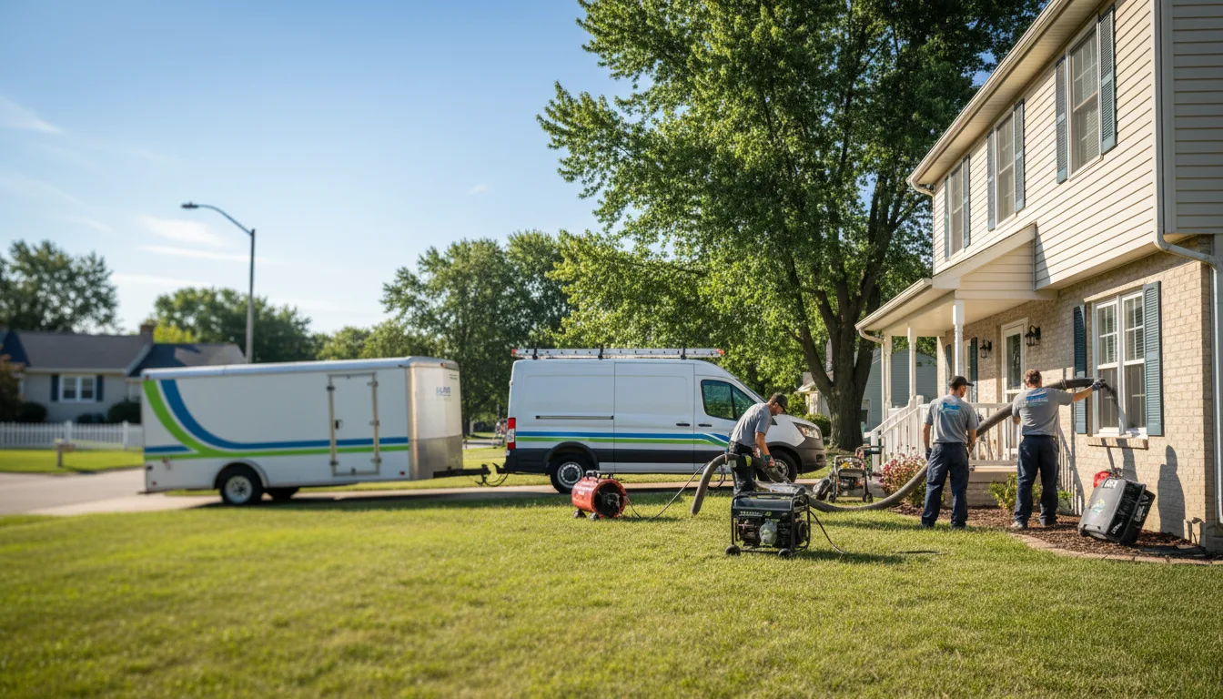 Flooded Basement Restoration And Cleanup With Repair in Agra, KS near me